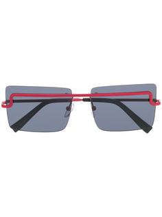 Le Specs квадратные солнцезащитные очки Le Specs X Adam Selman The International