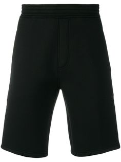 Neil Barrett шорты с полосками с бахромой