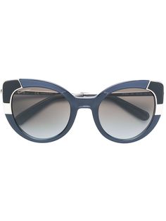Salvatore Ferragamo солнцезащитные очки в стилистике ар-деко