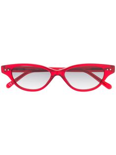 Linda Farrow солнцезащитные очки в оправе кошачий глаз