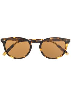 Moscot солнцезащитные очки в круглой оправе