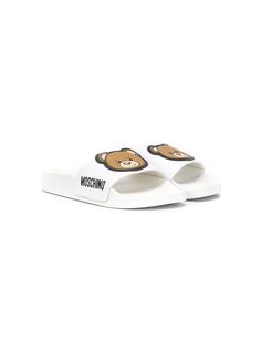 Moschino Kids шлепанцы Teddy Bear