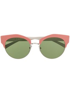 Marni Eyewear солнцезащитные очки в оправе кошачий глаз