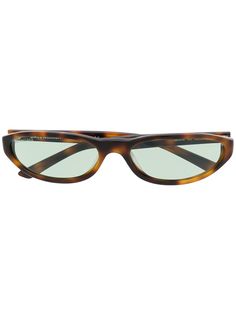 Balenciaga Eyewear узкие солнцезащитные очки