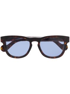 Moncler Eyewear солнцезащитные очки в квадратной оправе черепаховой расцветки