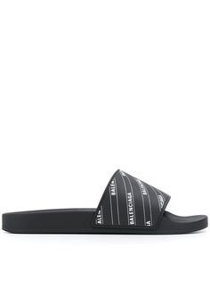 Balenciaga шлепанцы с логотипом