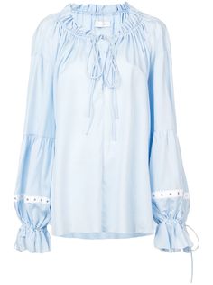 MarquesAlmeida присборенная блузка в стиле оверсайз Marquesalmeida