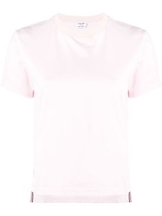 Thom Browne свободная футболка джерси с короткими рукавами