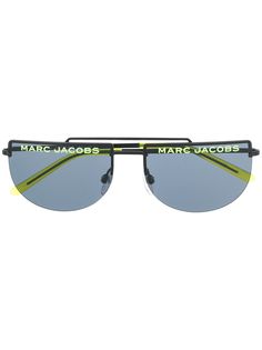 Marc Jacobs Eyewear солнцезащитные очки в оправе в форме полумесяца