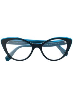Miu Miu Eyewear очки в оправе кошачий глаз