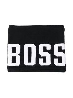 Boss Kids шарф вязки интарсия