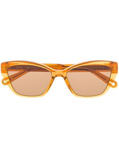 Chloé Eyewear солнцезащитные очки с затемненными линзами
