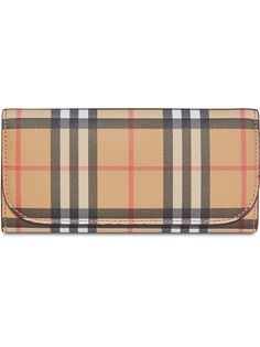 Burberry кошелек в клетку Vintage Check