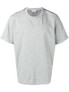 Marni футболка свободного кроя с принтом