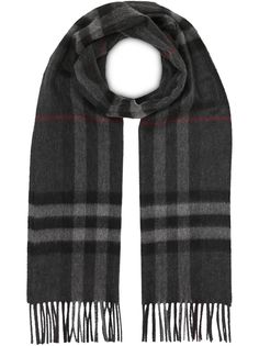 Burberry кашемировый шарф в клетку