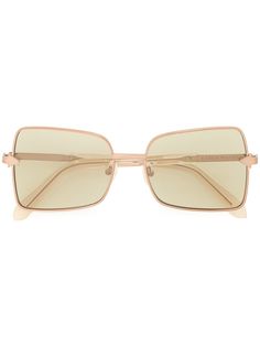 Karen Walker солнцезащитные очки Wisdom в квадратной оправе
