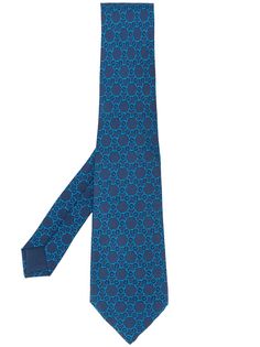 Hermès галстук 2000-х годов с узором Hermes