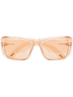 Tom Ford Eyewear солнцезащитные очки Aristotle в прямоугольной оправе