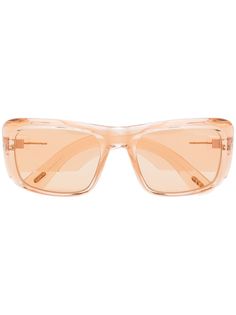 Tom Ford Eyewear солнцезащитные очки Aristotle в прямоугольной оправе