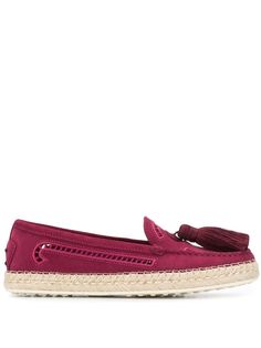 Tods лоферы с кисточками Tod’S