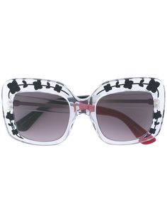 Gucci Eyewear солнцезащитные очки с квадратной оправой