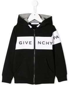 Givenchy Kids худи на молнии с логотипом