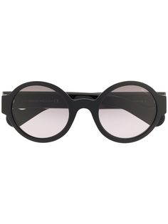 Moncler Eyewear солнцезащитные очки в круглой оправе с эффектом градиента