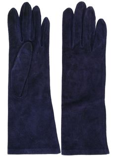 Yves Saint Laurent Pre-Owned перчатки средней длины
