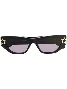 Stella McCartney Eyewear солнцезащитные очки в декорированной оправе