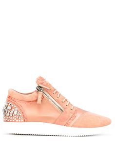 Giuseppe Zanotti кроссовки декорированные кристаллами