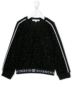 Givenchy Kids джемпер с контрастными полосками