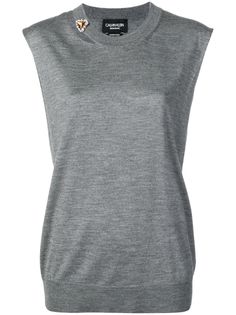Calvin Klein 205W39nyc топ с вырезными деталями