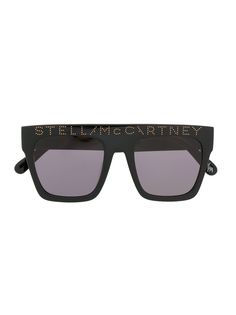 Stella McCartney Kids очки в квадратной оправе с логотипом