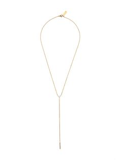 Nialaya Jewelry цепочка на шею Skyfall с подвеской из опала