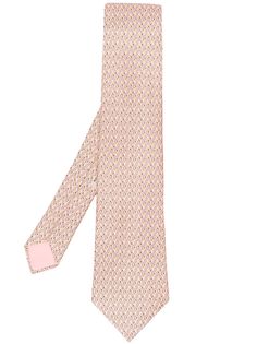 Hermès галстук 2000-х годов с узором Hermes