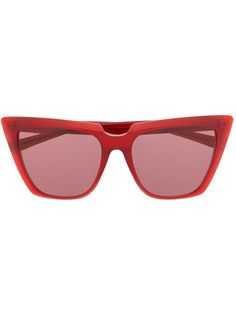 Balenciaga Eyewear солнцезащитные очки Tip в оправе кошачий глаз