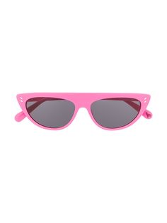 Stella McCartney Kids солнцезащитные очки в оправе кошачий глаз