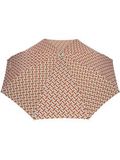 Burberry складной зонт с монограммой