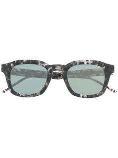 Thom Browne Eyewear солнцезащитные очки в квадратной оправе