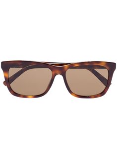 Gucci Eyewear солнцезащитные очки G0449S в широкой оправе