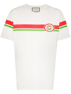 Gucci футболка с логотипом Interlocking G