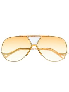 Chloé Eyewear массивные солнцезащитные очки