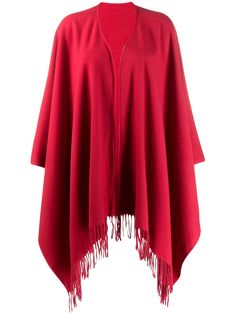 Moschino Pre-Owned пончо 1990-х годов с бахромой