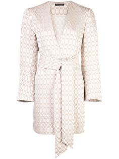 Josie Natori жаккардовый укороченный жакет