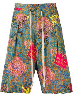 Vivienne Westwood шорты-бермуды с принтом