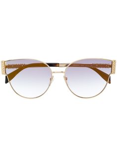 Moschino Eyewear солнцезащитные очки в оправе кошачий глаз