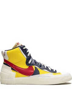 Nike кроссовки Sacai x Nike Blazer Mid