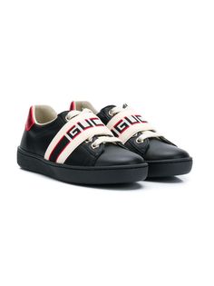 Gucci Kids кроссовки с логотипом