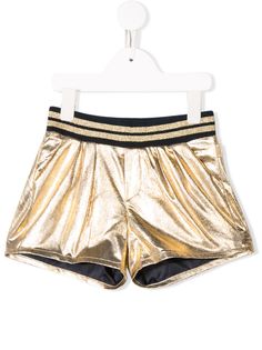 Little Marc Jacobs шорты с поясом в полоску