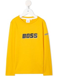 Boss Kids футболка с логотипом